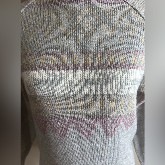 Vintage Kennington acrylic wool blend holiday reindeer sweater small - Picture 2 of 9